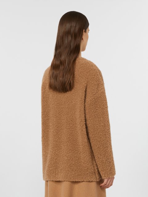 Бежевий светр MAX MARA з вовни: фото 3 - Invogue