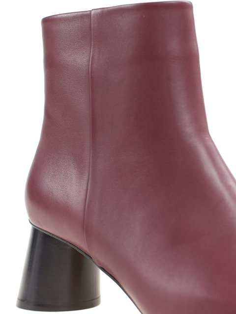 Бордовые сапоги MAX&CO: фото 4 - Invogue