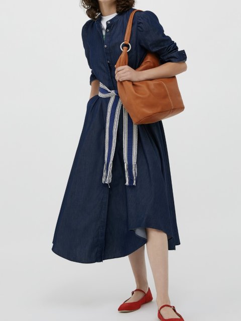 Синее платье MAX&CO: фото 3 - Invogue