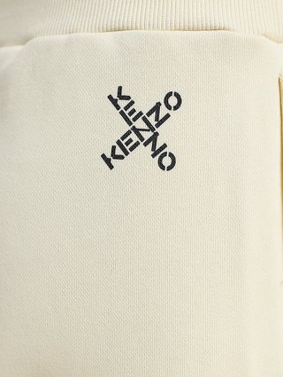 Бежевые брюки KENZO: фото 5 - Invogue
