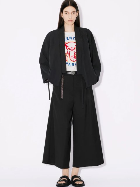 Белая футболка KENZO: фото 4 - Invogue