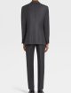 Серый костюм Zegna из оригинальной шерсти Trofeo™: фото 2 - Invogue