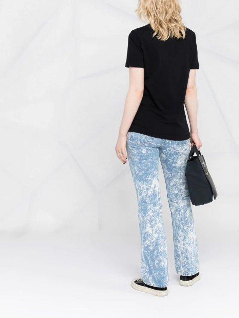 Чорна футболка KENZO : фото 2 - Invogue