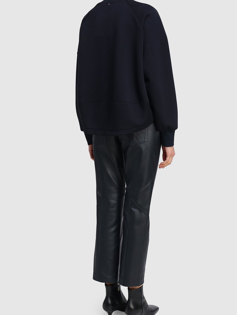 Синие брюки SPORTMAX: фото 2 - Invogue