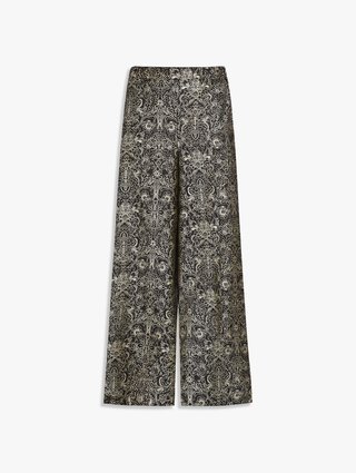 Чорні брюки Max Mara шовкові: фото - Invogue