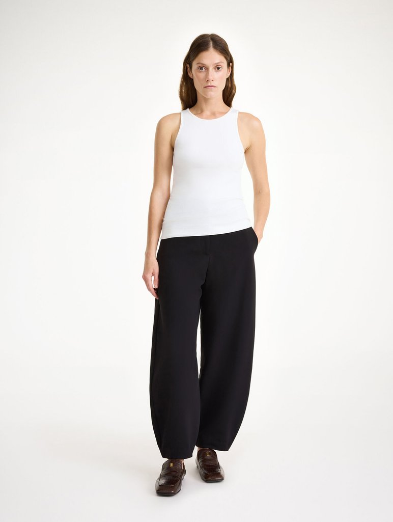 Белый топ BY MALENE BIRGER из органического хлопка: фото 1 - Invogue