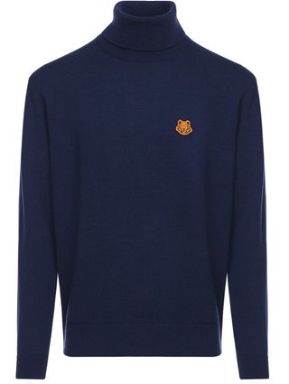 Синий свитер KENZO: фото - Invogue