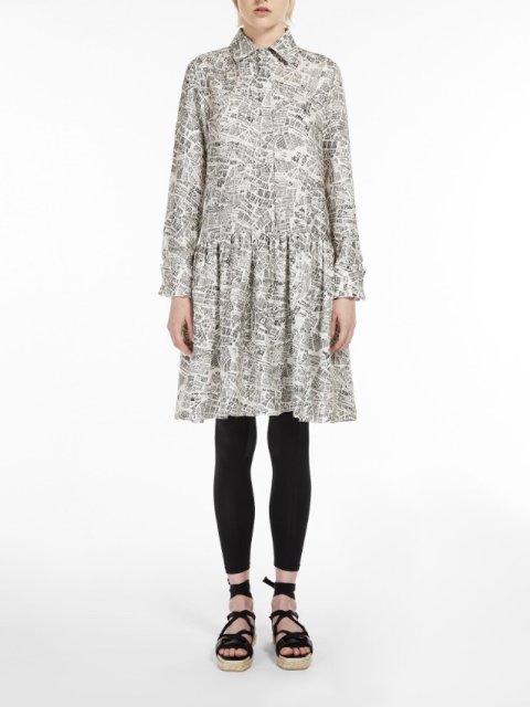 Розовое платье MAX MARA: фото 1 - Invogue