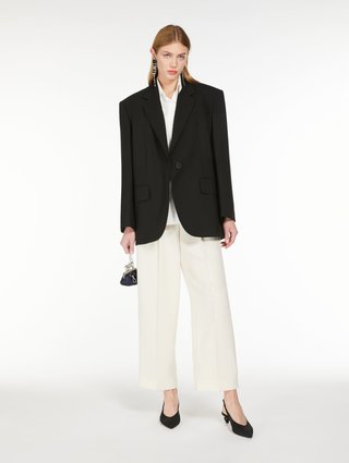 Молочні брюки WEEKEND MAX MARA : фото 3 - Invogue