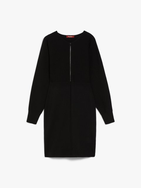 Чорна сукня Max Mara з вовни та віскози: фото - Invogue