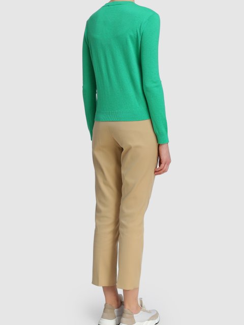 Зелёный свитер WEEKEND MAX MARA: фото 2 - Invogue