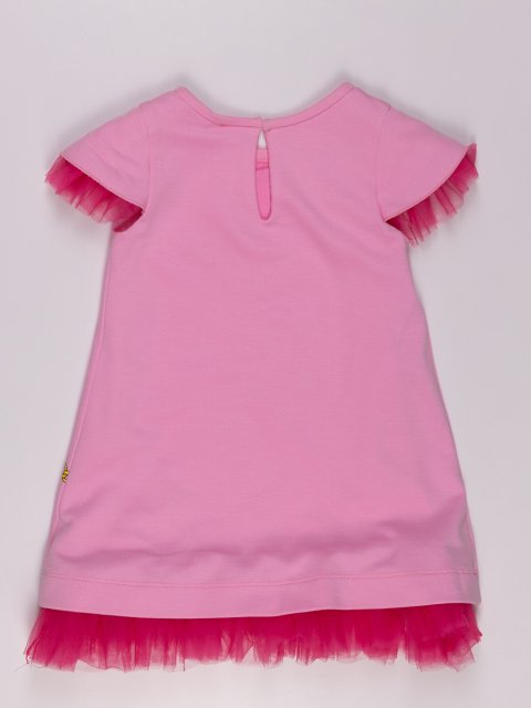 Розовое платье MONNALISA: фото 1 - Invogue