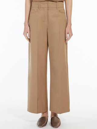 Бежеві брюки MAX MARA : фото 1 - Invogue