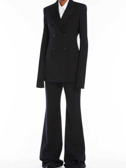 Чорні брюки SPORTMAX : фото 3 - Invogue