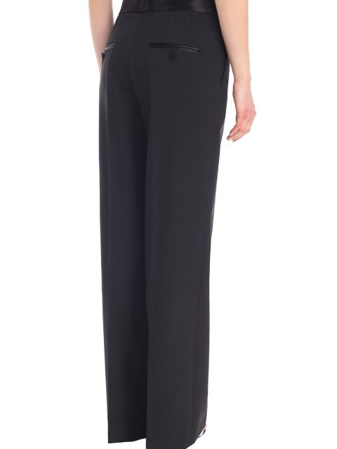 Чёрные брюки HELMUT LANG: фото 6 - Invogue