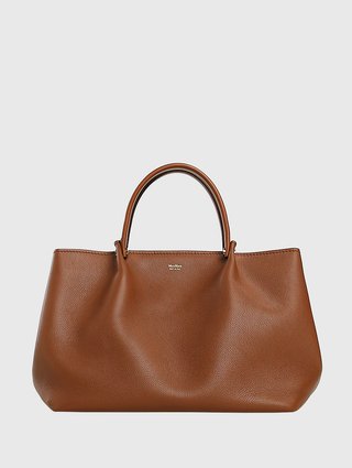 Коричневая сумка MAX MARA: фото - Invogue
