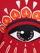 Бордовый свитшот KENZO: фото 7 - Invogue