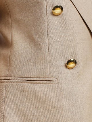 Молочный пиджак MAX MARA: фото 5 - Invogue