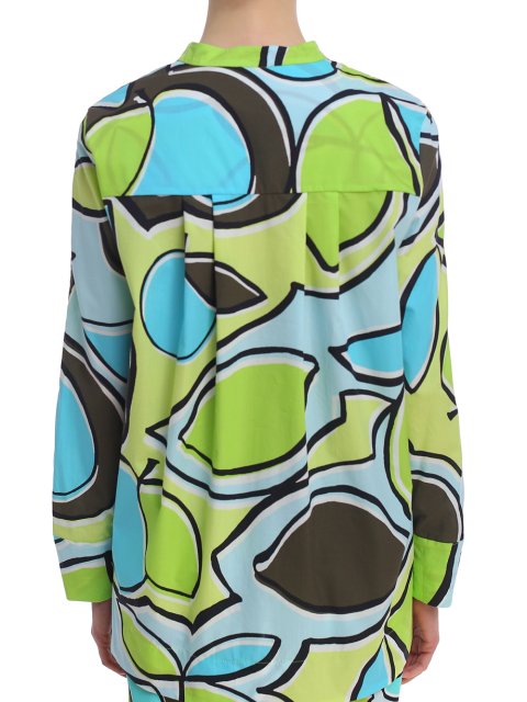 Зелёная рубашка MARC CAIN: фото 4 - Invogue