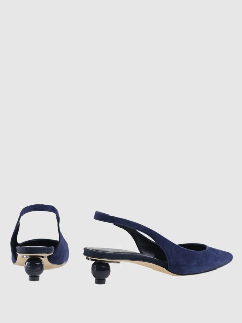 Синие туфли WEEKEND MAX MARA: фото 3 - Invogue