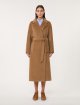 Темно-бежеве пальто WEEKEND MAX MARA з вовни та альпаки: фото 2 - Invogue