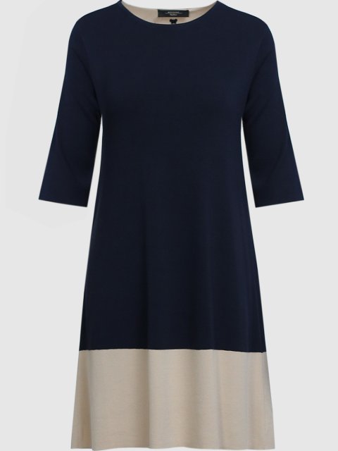 Синее платье WEEKEND MAX MARA: фото - Invogue