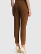 Коричневые брюки MAX MARA: фото 3 - Invogue