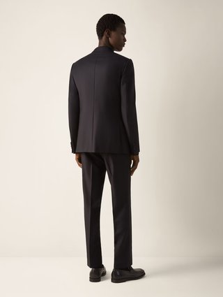 Темно-синій костюм ZEGNA з вовни: фото 3 - Invogue