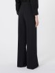 Чорні брюки MAX MARA з віскозного трикотажу: фото 3 - Invogue