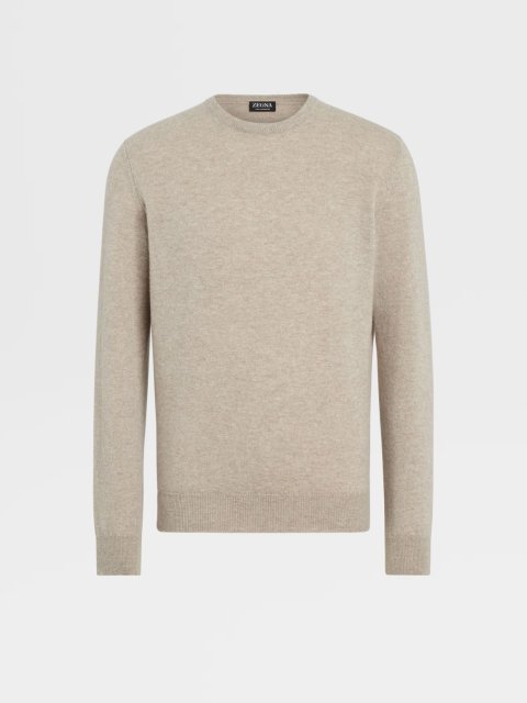 Бежевий светр Zegna з кашеміру Oasi: фото - Invogue