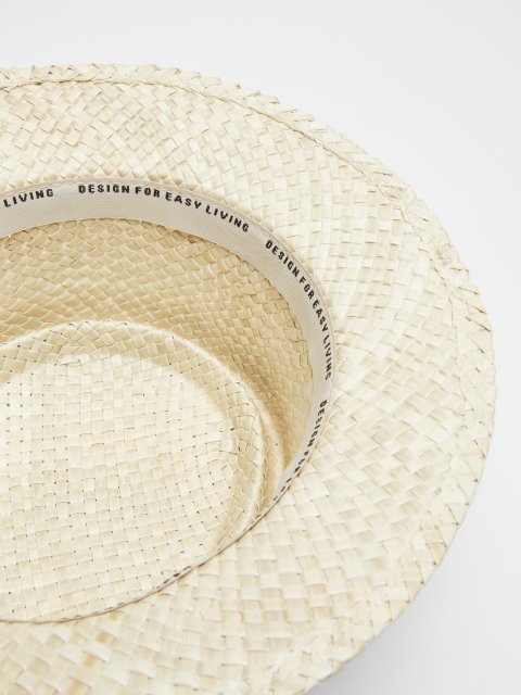 Кремовий капелюх MAX MARA : фото 1 - Invogue