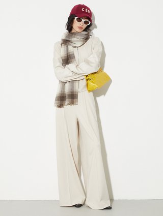 Кремовая кофта MAX&CO из смеси вискозы: фото 1 - Invogue