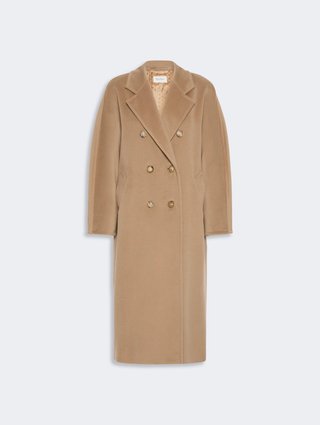 Бежевое пальто Max Mara из шерсти и кашемира: фото - Invogue