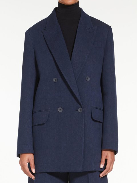 Синій жакет MAX MARA : фото 1 - Invogue