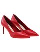Красные туфли Max Mara Accessories: фото 1 - Invogue