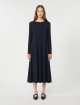 Темно-синя сукня Weekend Max Mara з віскозного трикотажу: фото 2 - Invogue