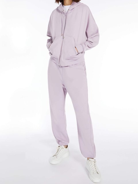 Сиреневая кофта спорт MAX MARA: фото 3 - Invogue