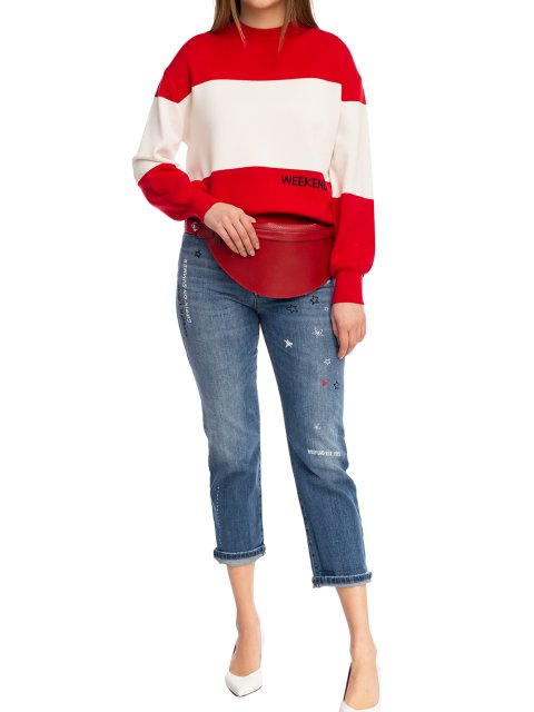 Червоний светр WEEKEND MAX MARA : фото 3 - Invogue