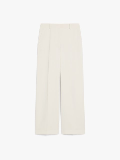 Пісочні брюки WEEKEND MAX MARA з вовни: фото - Invogue