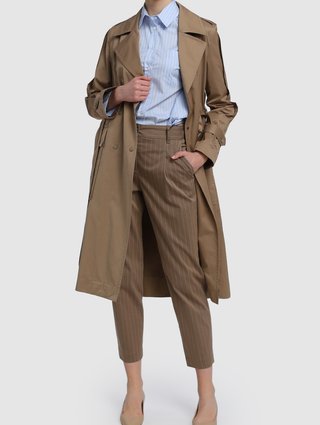 Голубая рубашка WEEKEND MAX MARA: фото 1 - Invogue