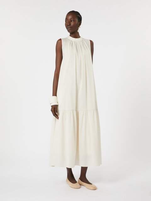 Кремова сукня WEEKEND MAX MARA розкльошена: фото 1 - Invogue