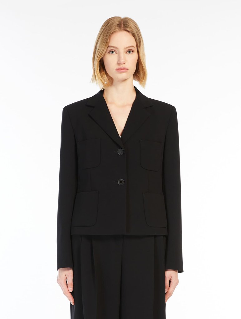 Чорний жакет MAX MARA : фото 1 - Invogue