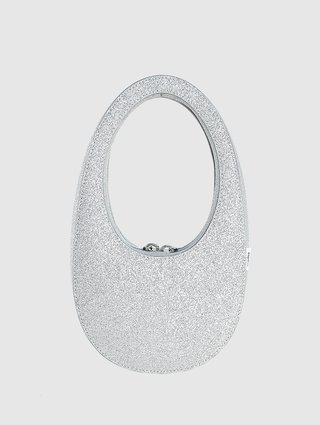 Серебристая сумка COPERNI: фото - Invogue