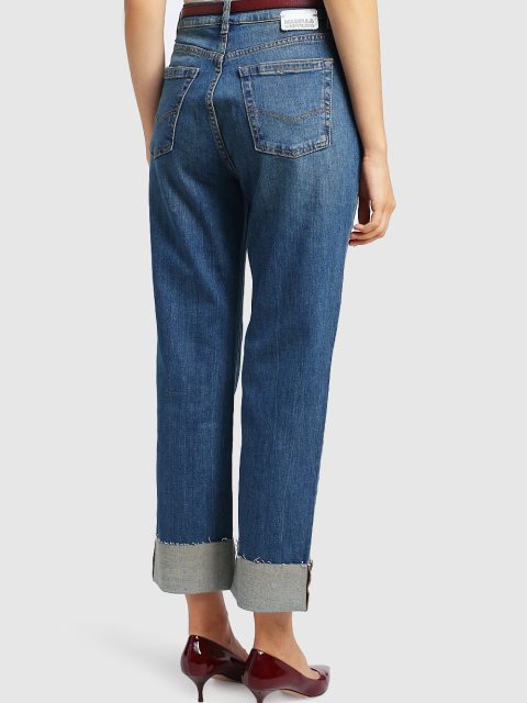 Синие джинсы MARELLA: фото 4 - Invogue