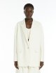 Ванильный жакет Max Mara из хлопка: фото 1 - Invogue