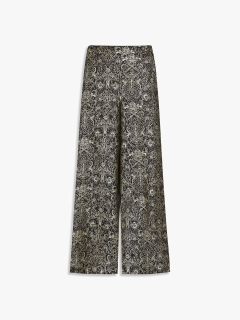 Чорні брюки Max Mara шовкові: фото - Invogue