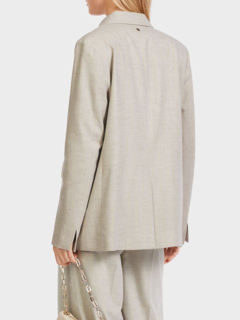 Бежевый жакет MARC CAIN: фото 2 - Invogue