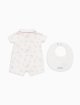 Комплект EMPORIO ARMANI KIDS з комбінезона та слинявчика: фото 1 - Invogue