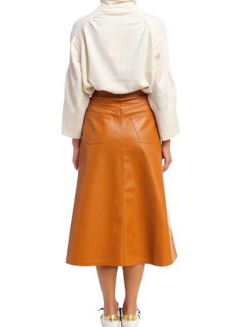 Сіра спідниця A.W.A.K.E MODE : фото 2 - Invogue