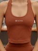 Бордовий топ SPORTY&RICH : фото 5 - Invogue